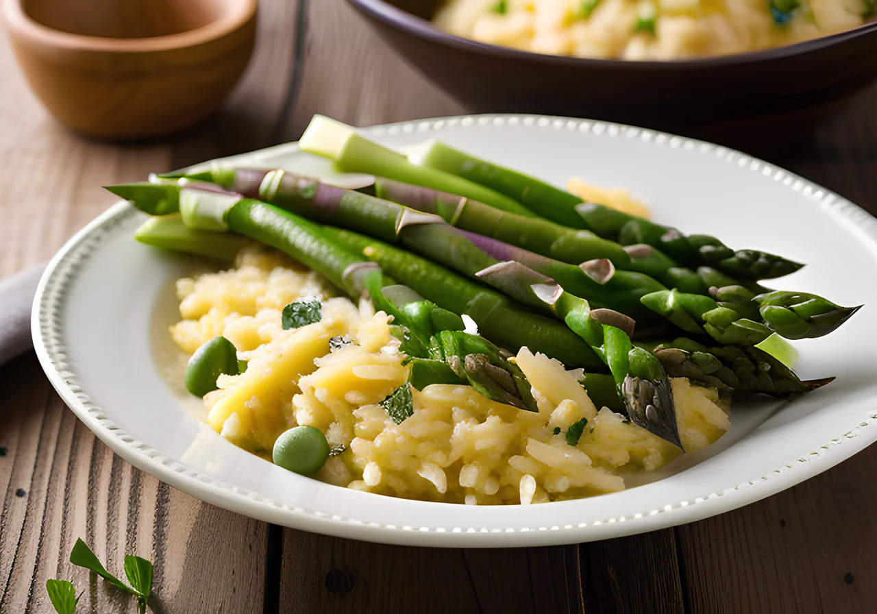 Asparagus Risotto