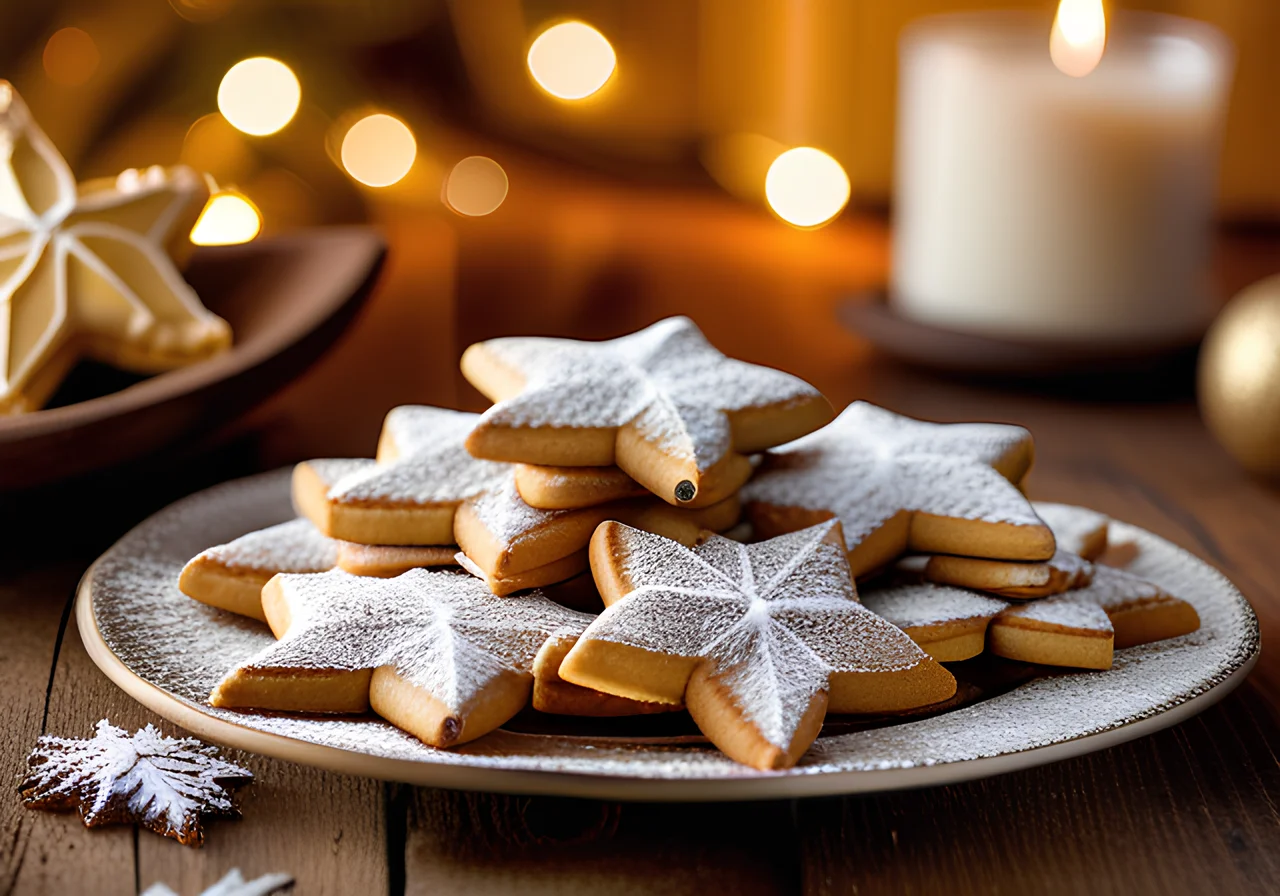 Chocolate Cookies with Christmas Spices