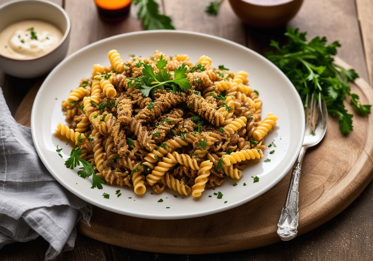 Pasta with Sardine Sauce