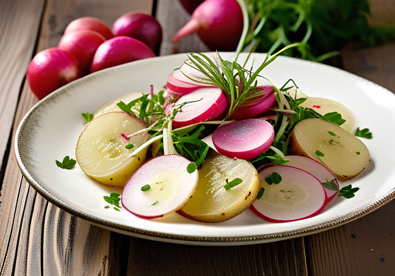 Potato Radish Salad