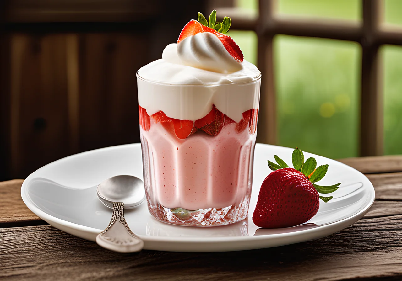 Strawberry Vanilla Shake