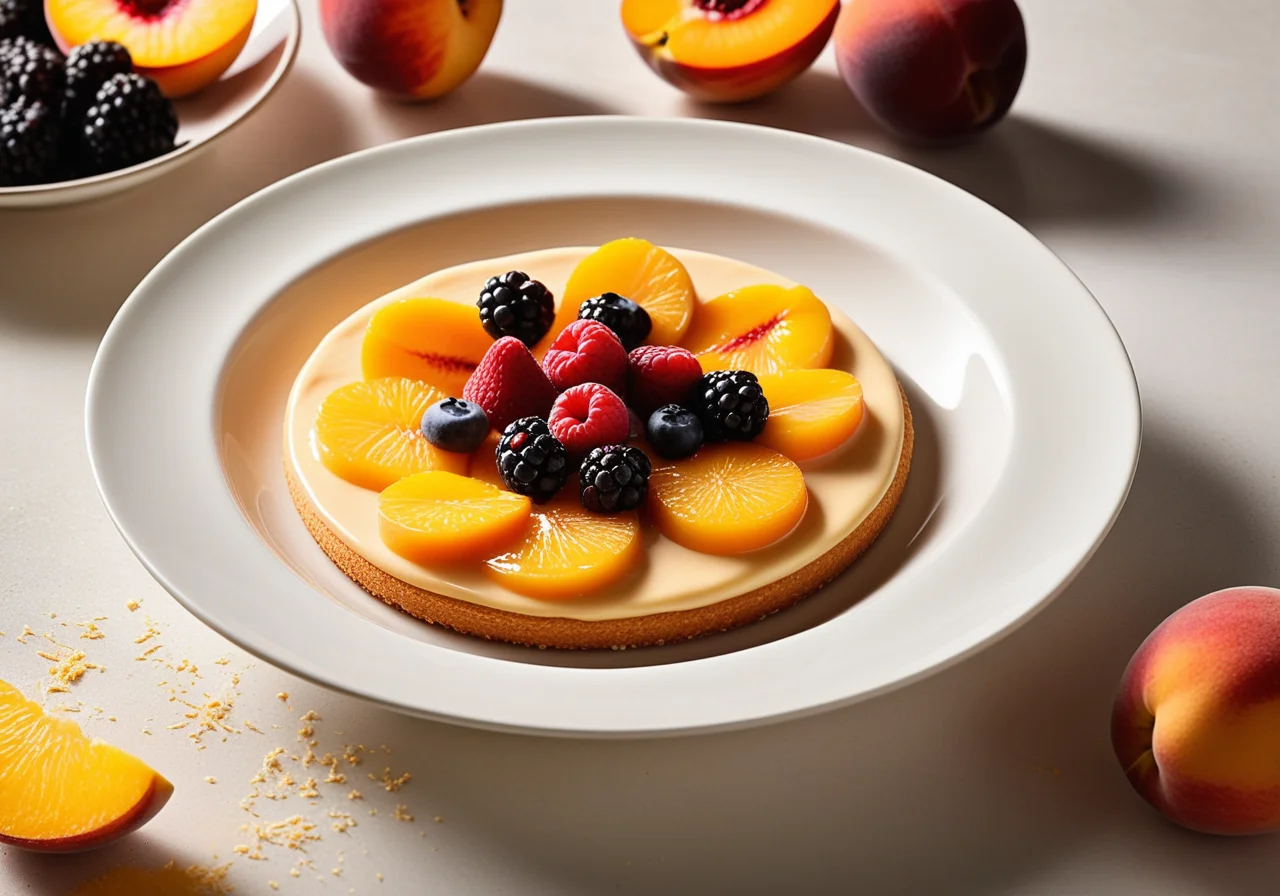 Orange Cream with Fruits