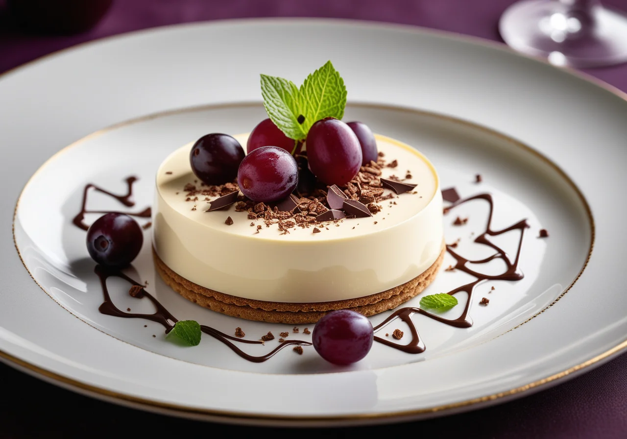 Grape Mascarpone Layered Dessert