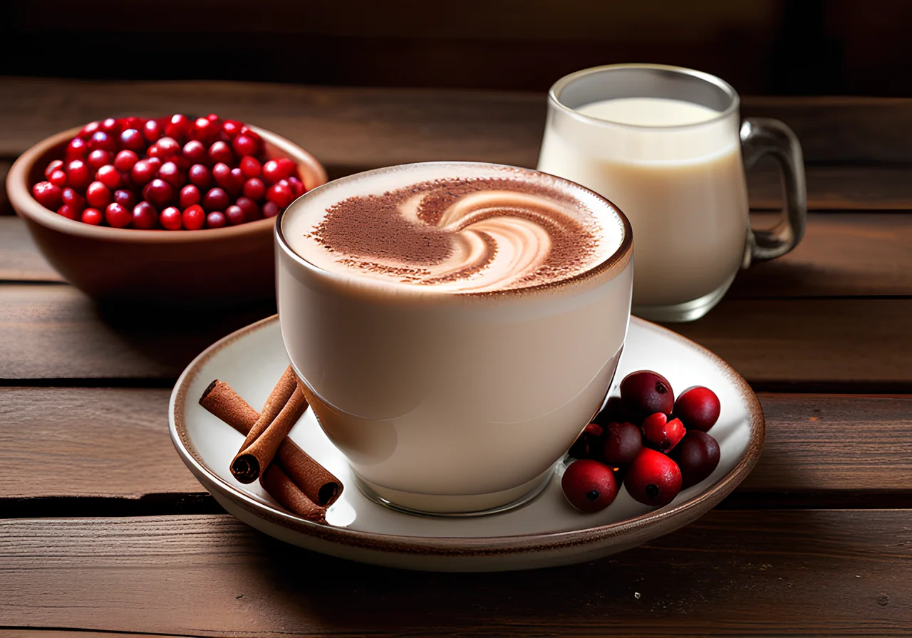 Hot Chocolate with Sea Buckthorn