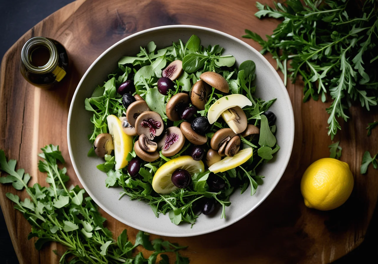 Artichoke Arugula Salad