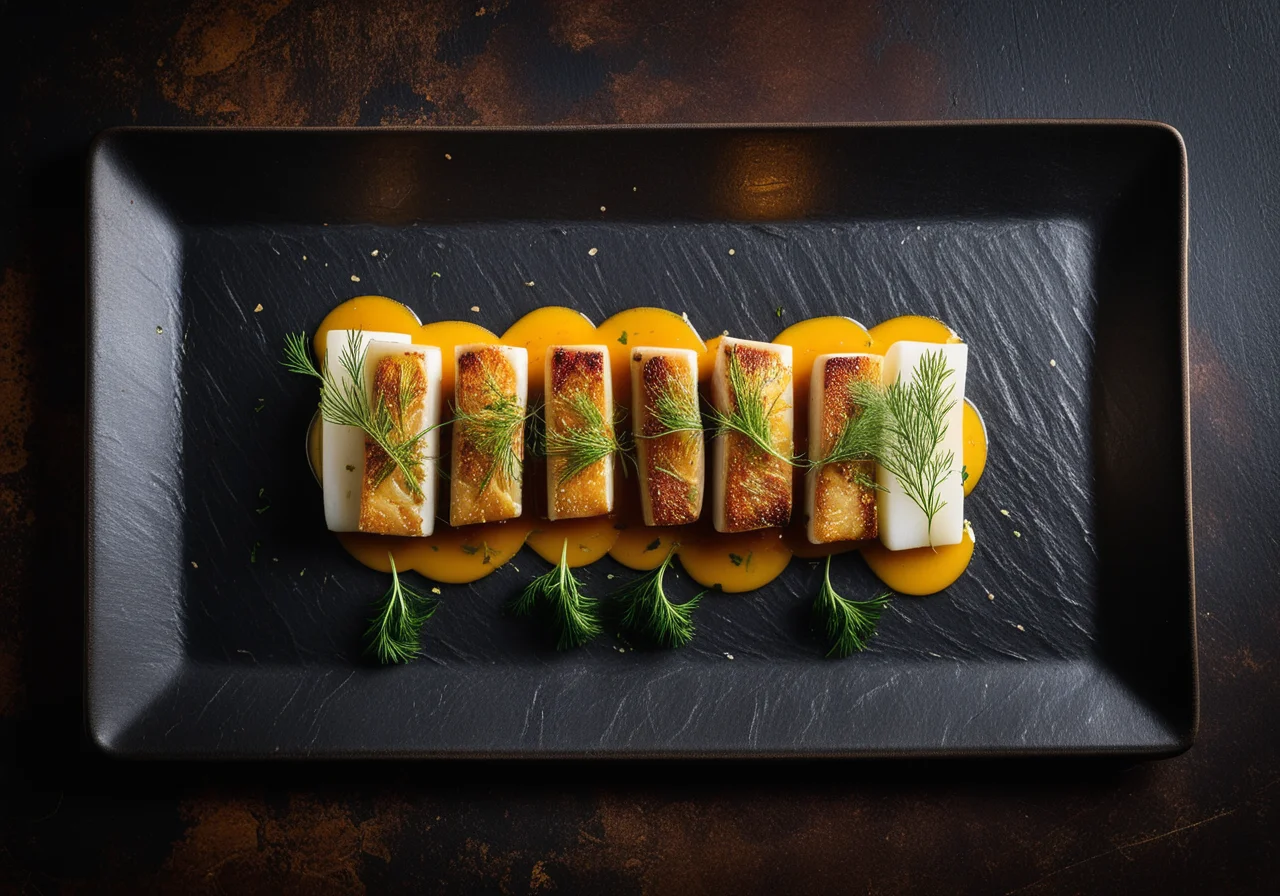 Pikeperch with Radish