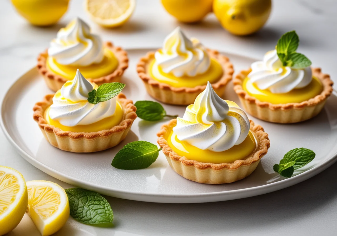 Lemon Meringue Tartlets