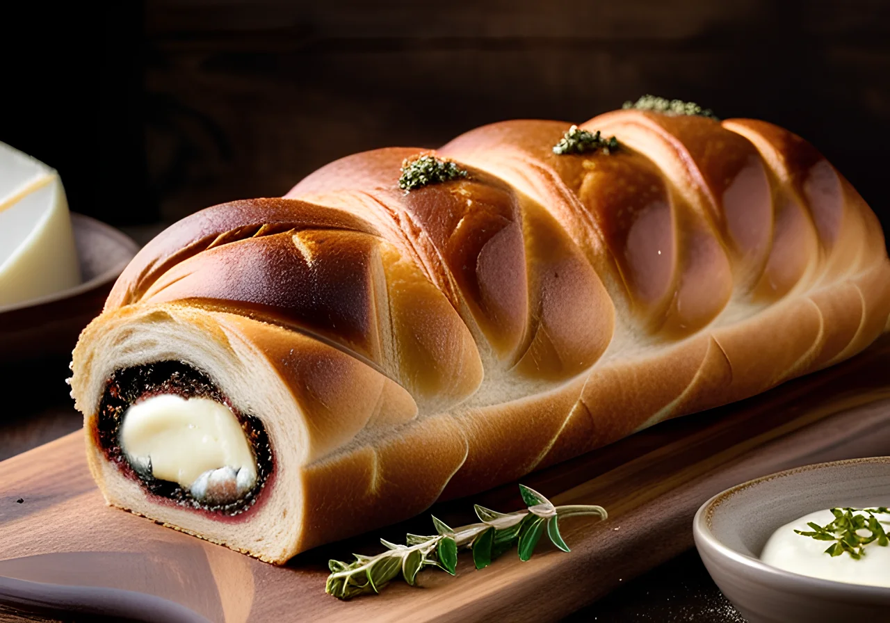 Spicy Yeast Loaf with Ground Meat