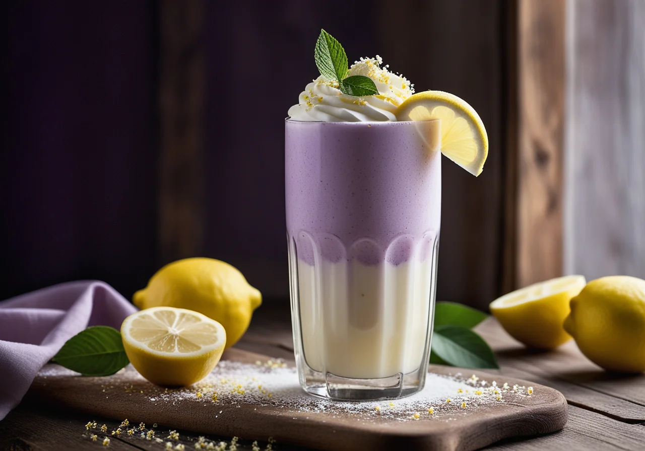 Elderflower Milk Shake