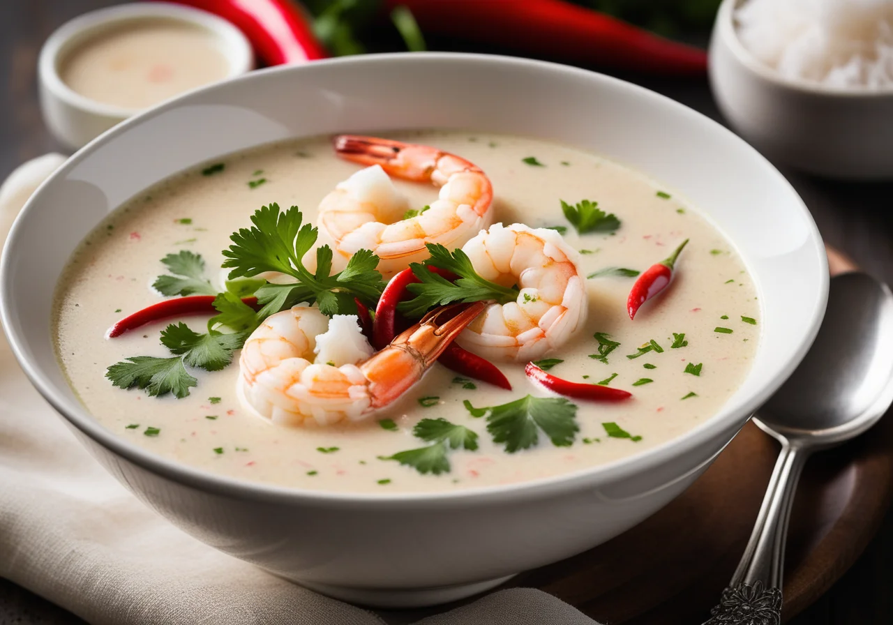 Coconut Shrimp Soup