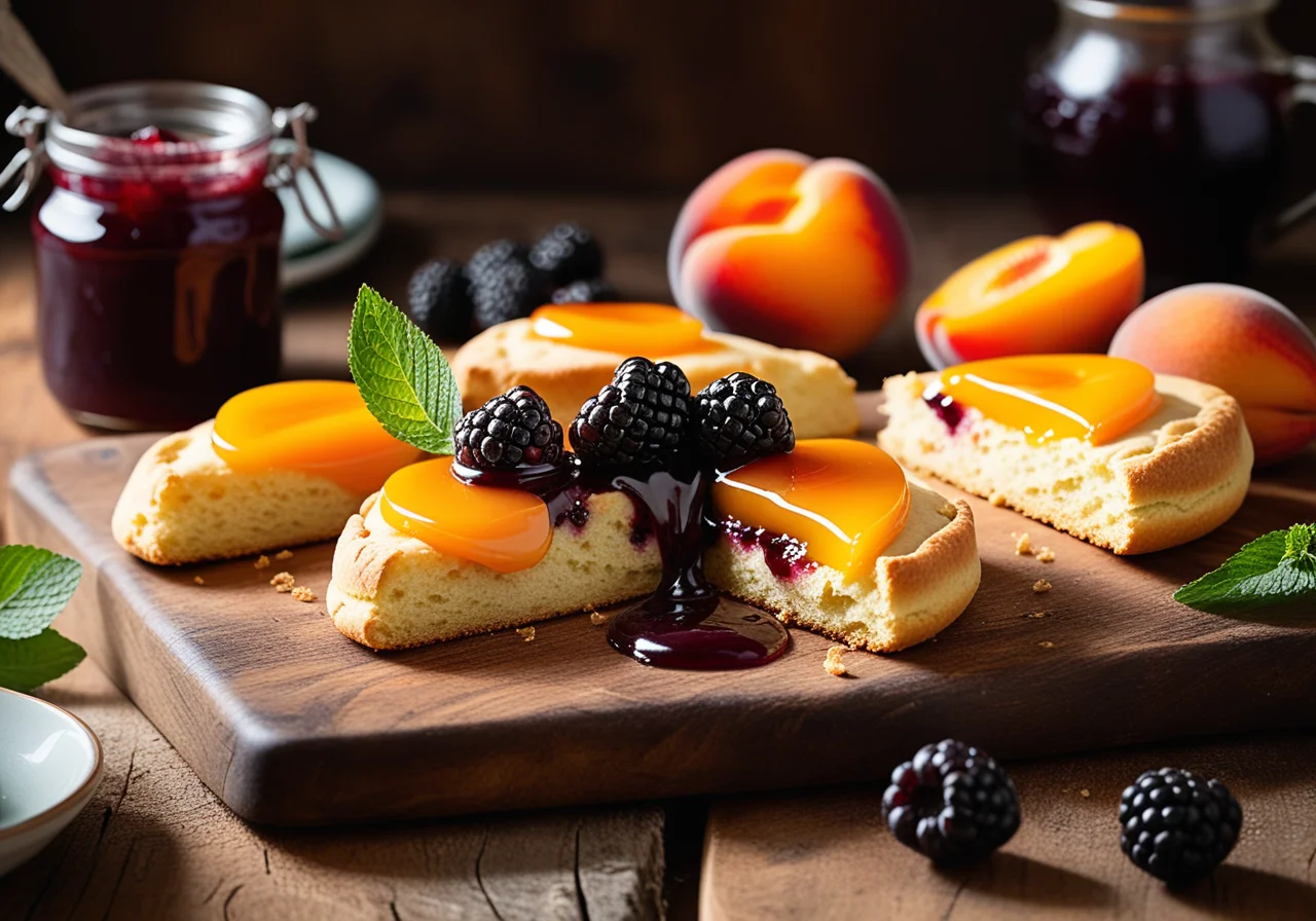 Scones with Apricots