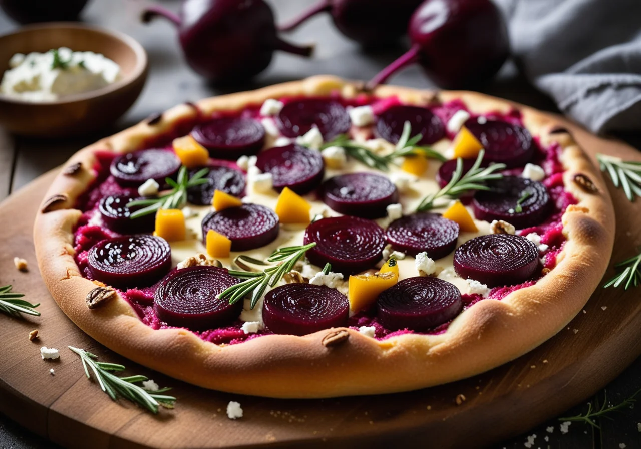 Beetroot Pizza