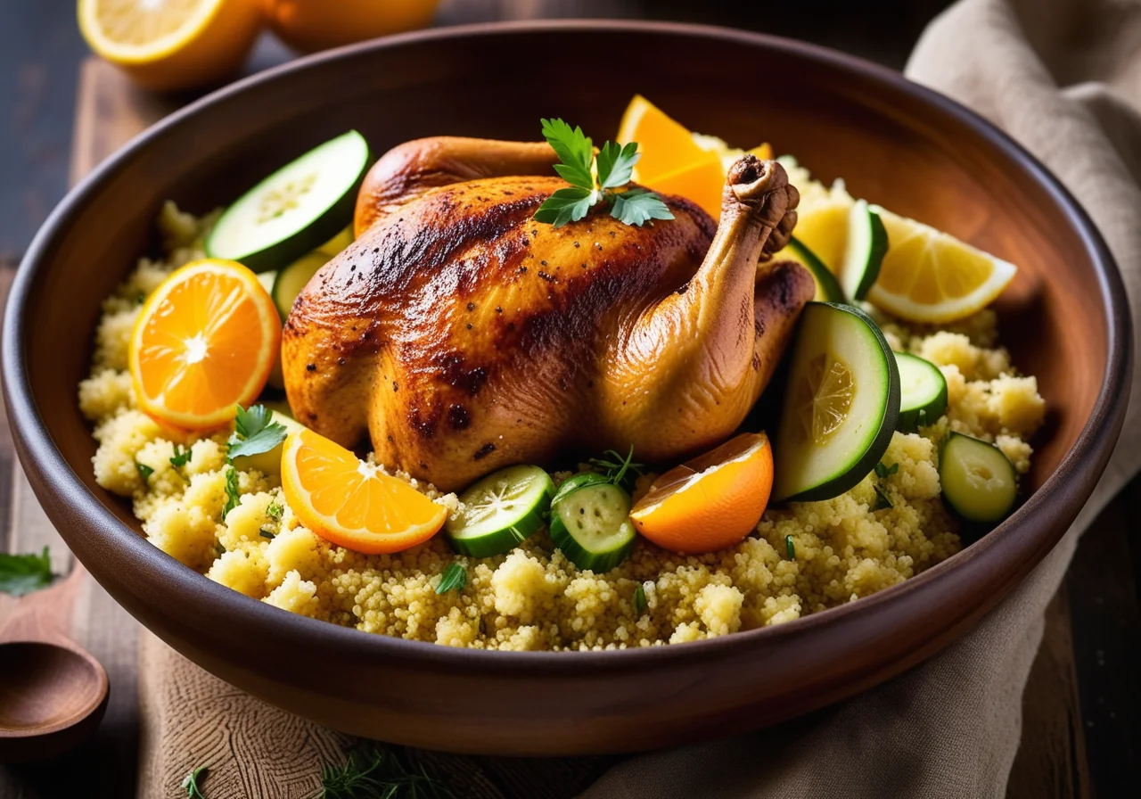 Moroccan Chicken Couscous