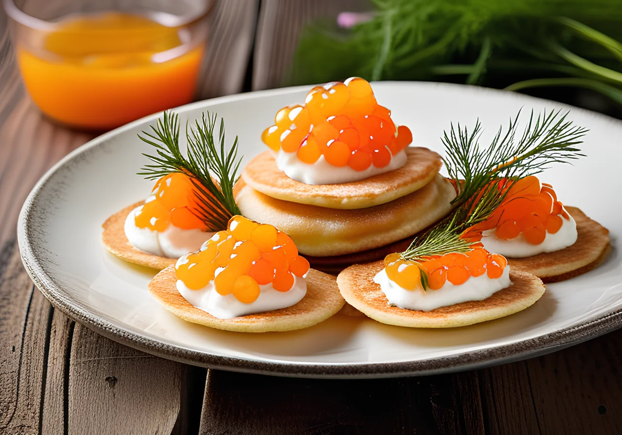 Caviar Blinis