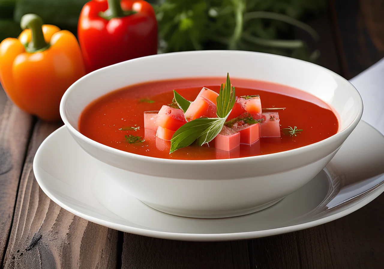 Gazpacho in Andalusian Style