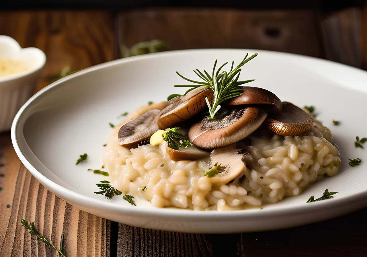 Barley Risotto with Porcini Mushrooms