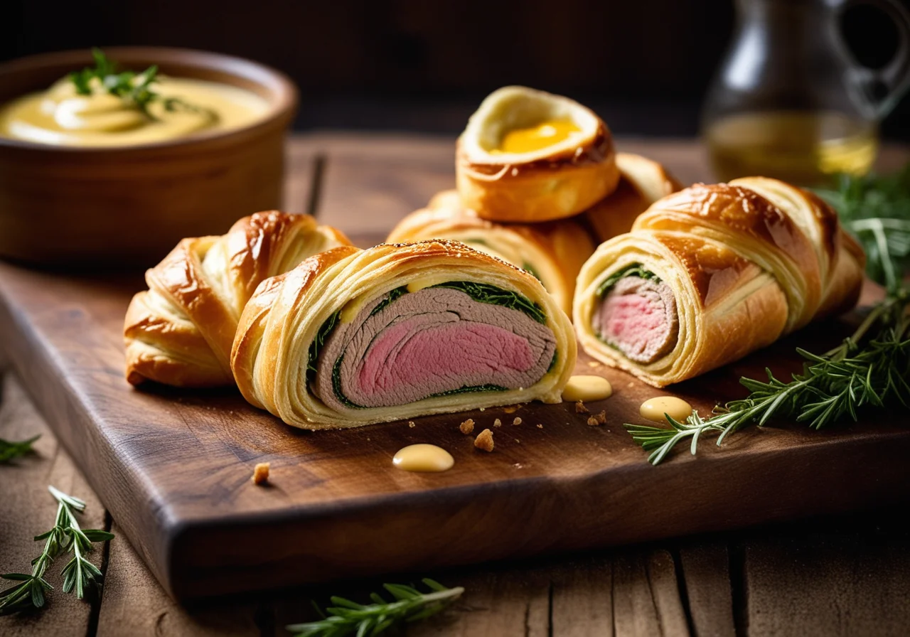 Lamb Wrapped in Puff Pastry