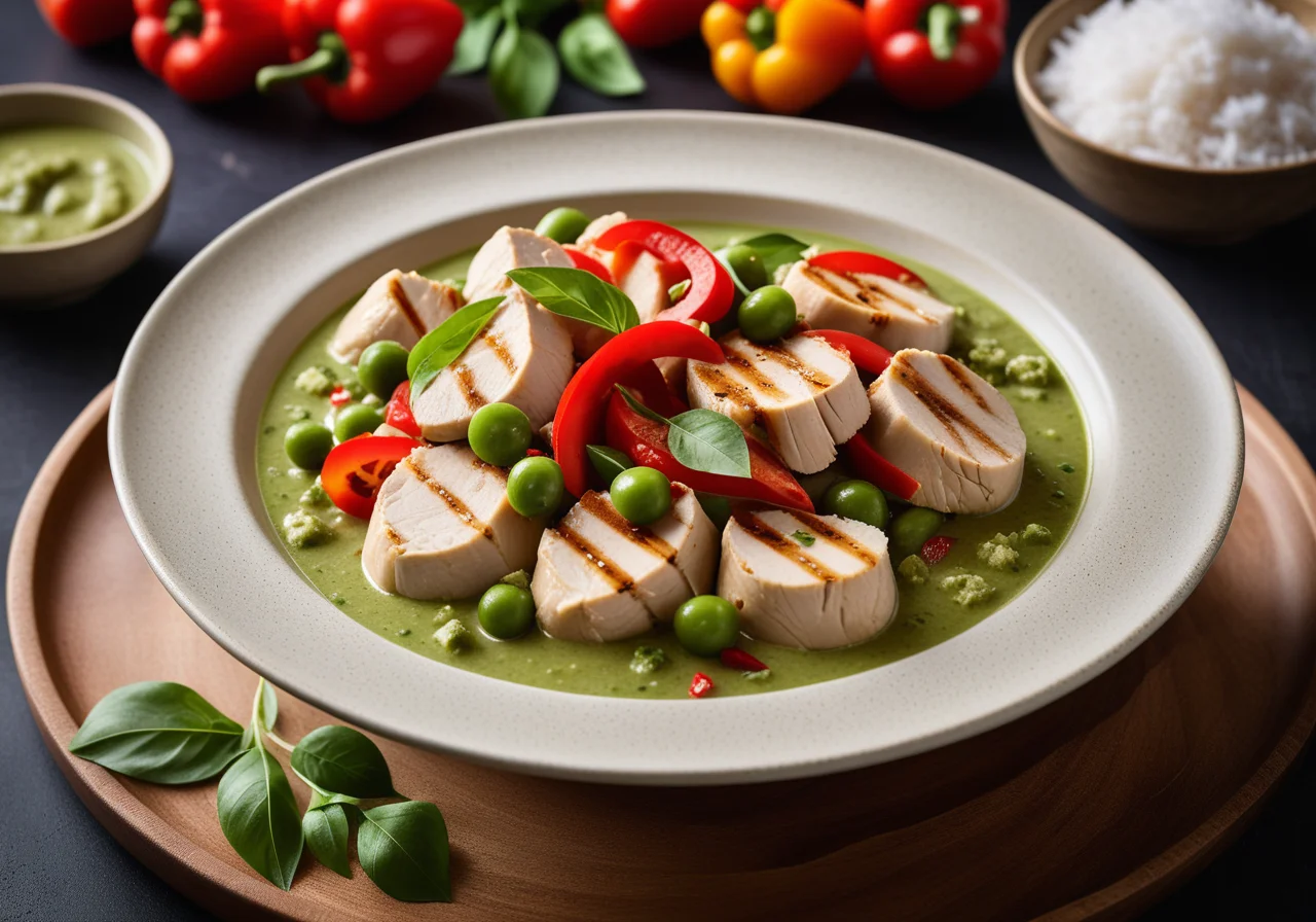 Chicken with Green Curry Paste