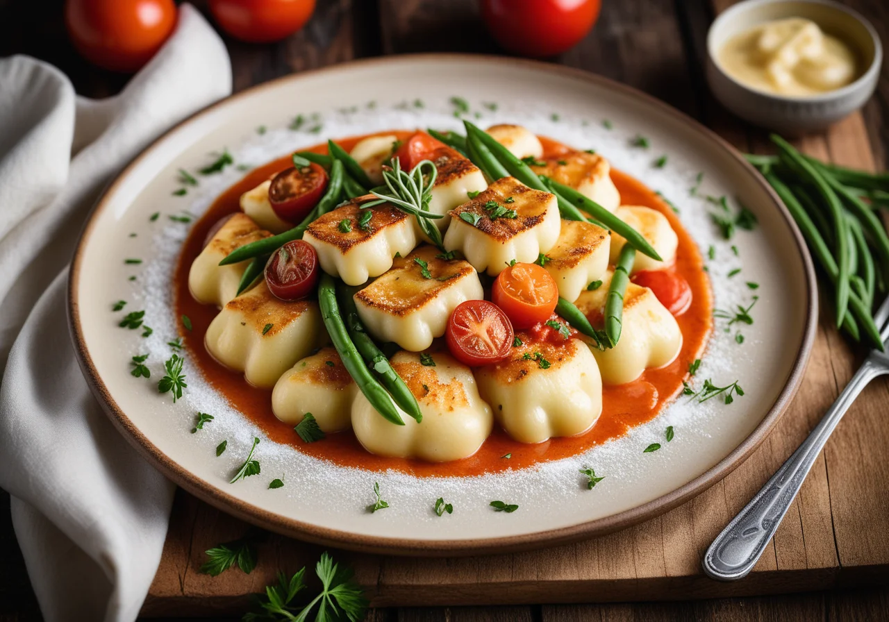 Zander with Noord Hollander Gnocchi