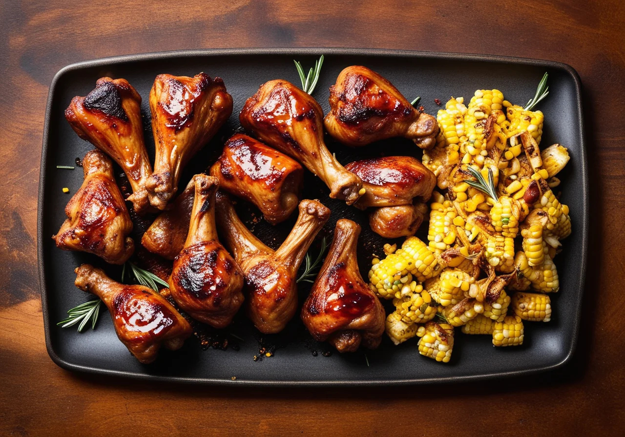 Spicy Marinated Turkey Wings