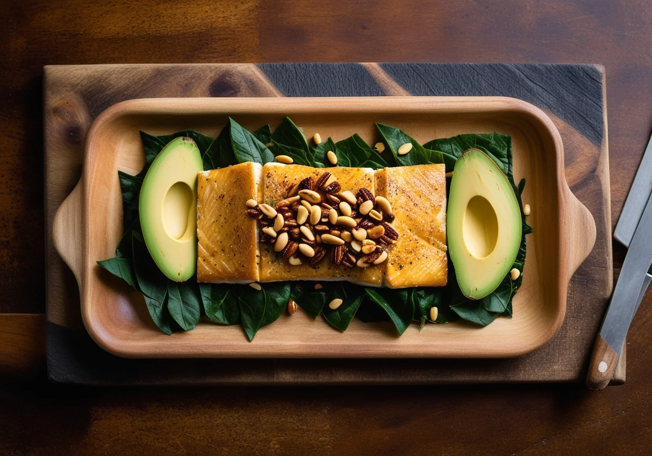 Fish Fillets with Chicory and Avocado