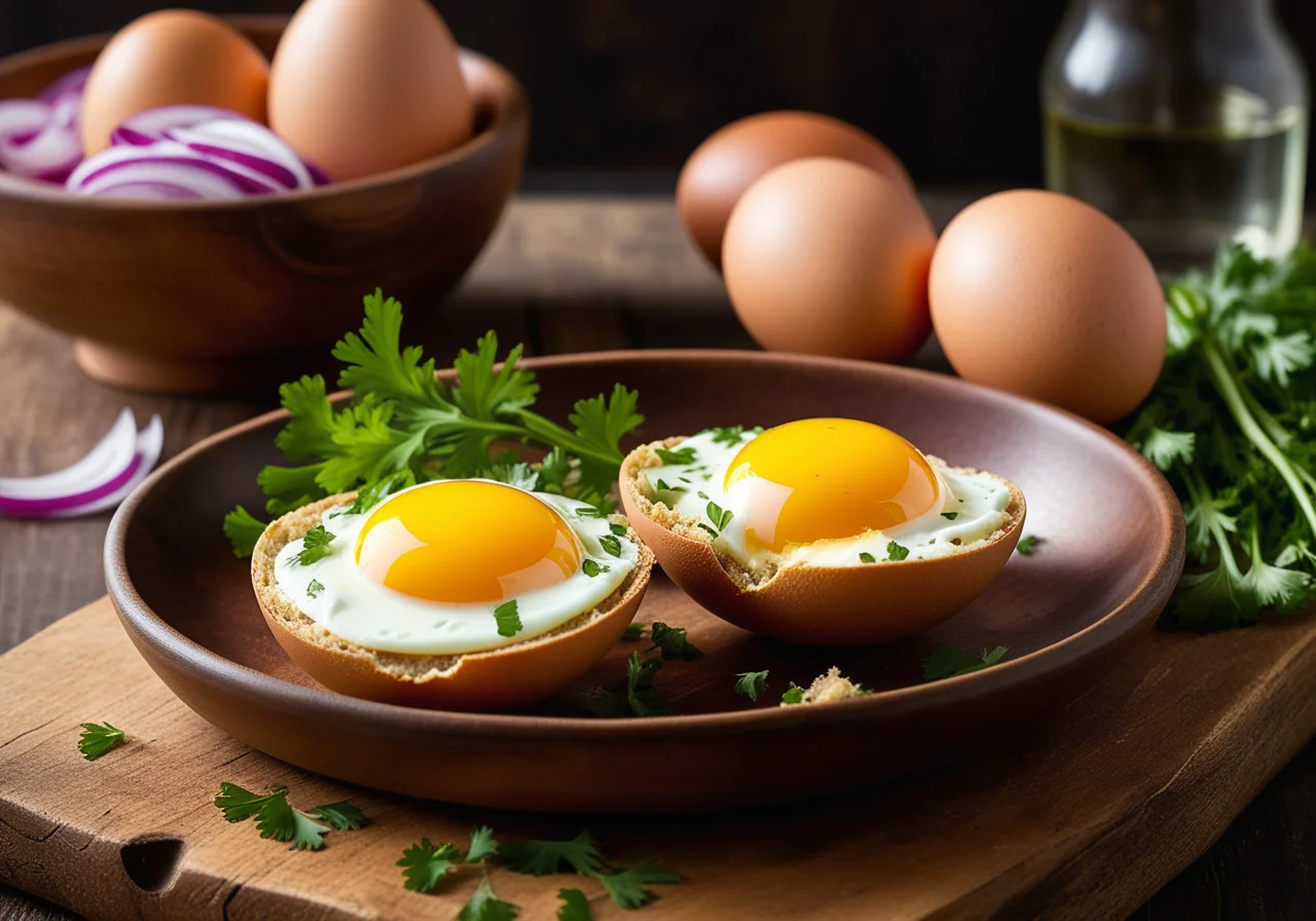 Filled Eggs Grandma's Recipe