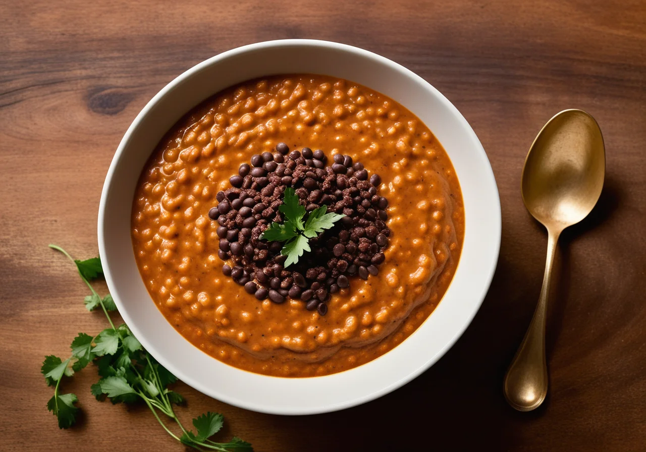 Lentil Chili with Cocoa