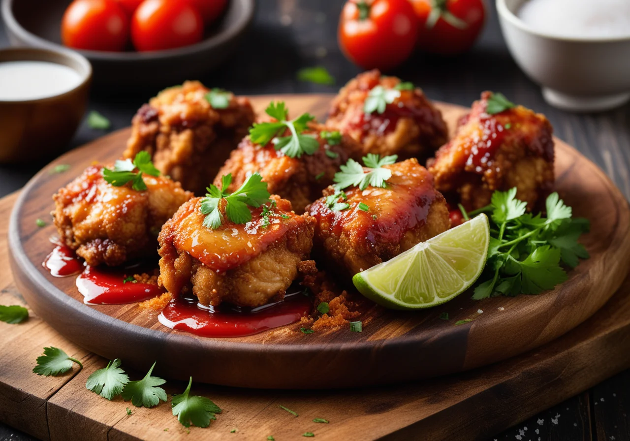 Crispy Chicken Thighs