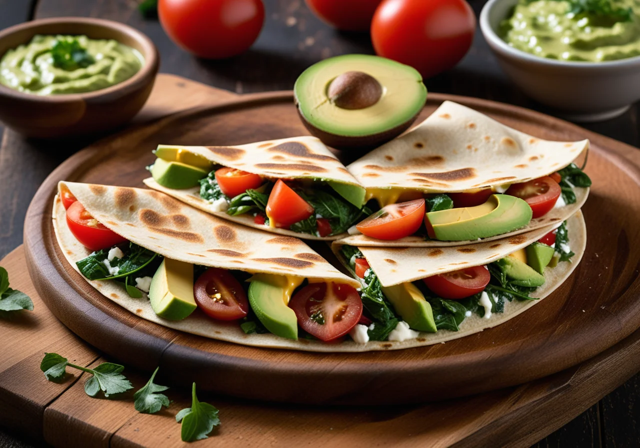 Quesadilla with Salsa