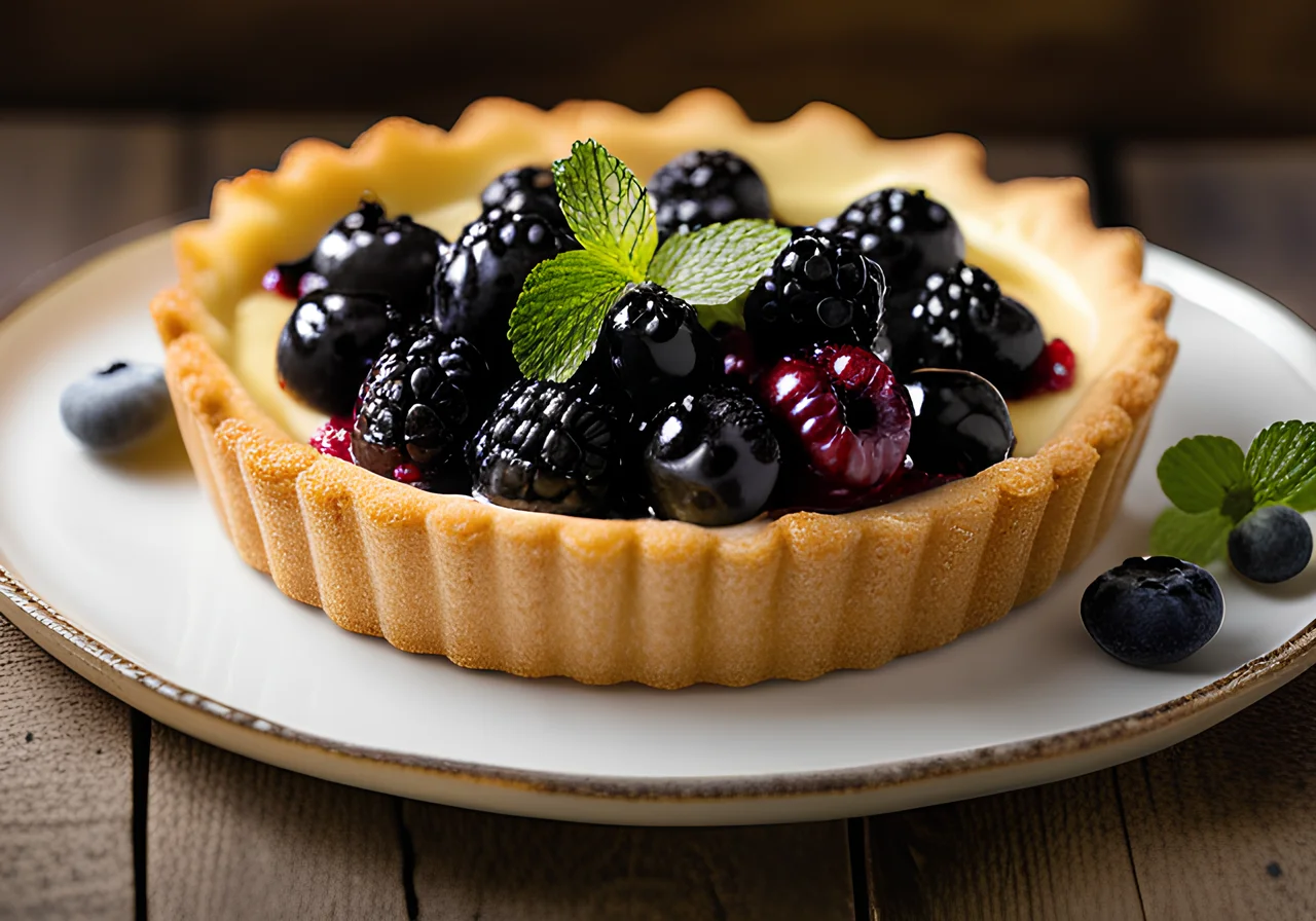 Cream Cheese Berry Tart