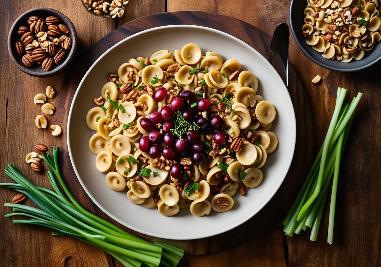 Pasta with Balsamic Lentil Vegetables