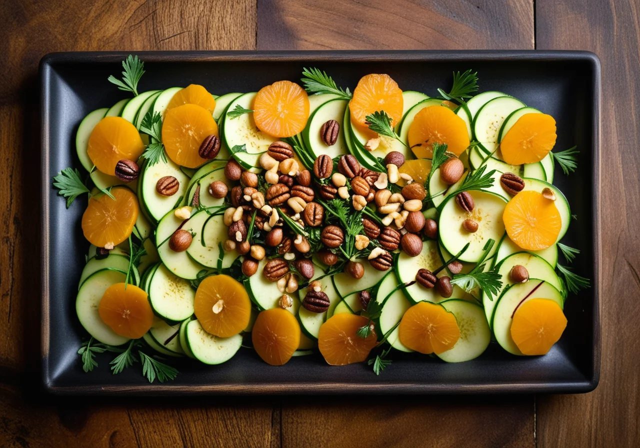 Zucchini Raw Salad