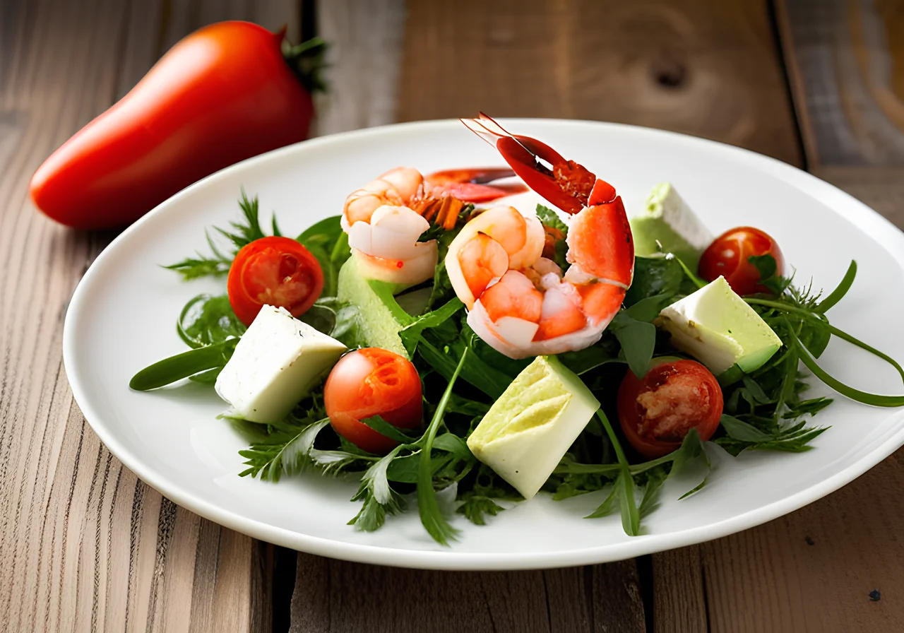 Shrimp Salad with Avocado