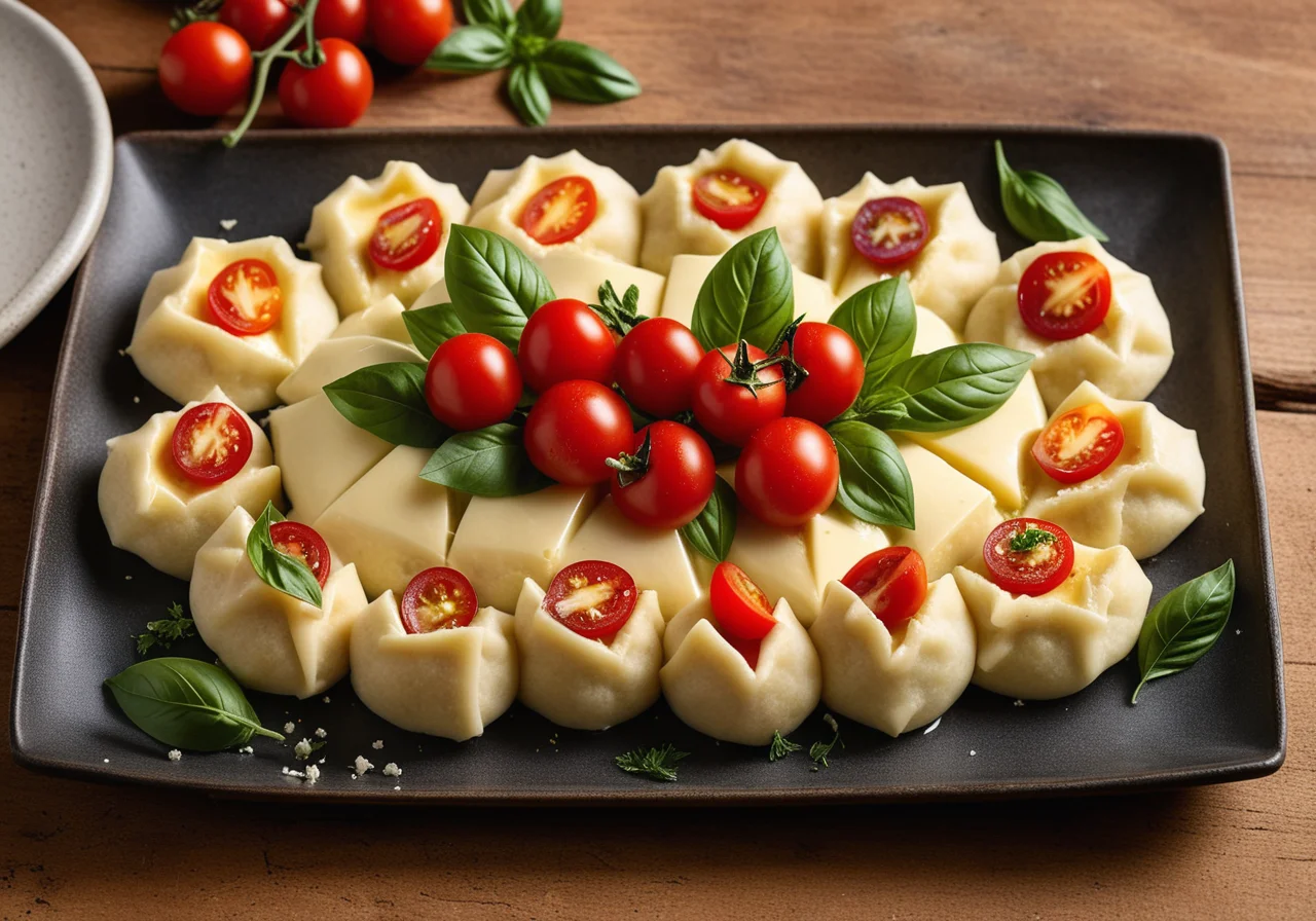 Baked Cheese Dumplings