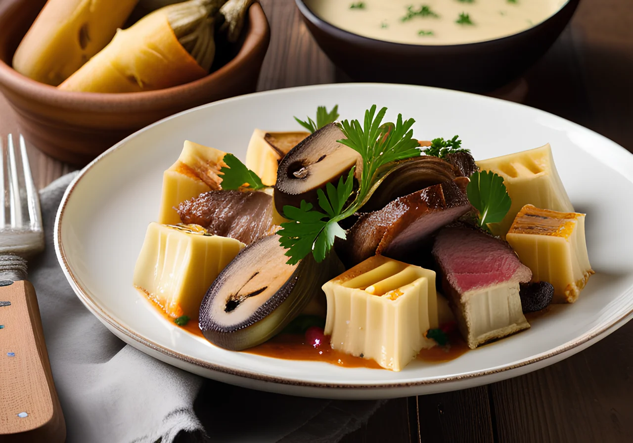 Gorgonzola-Provolone Fondue