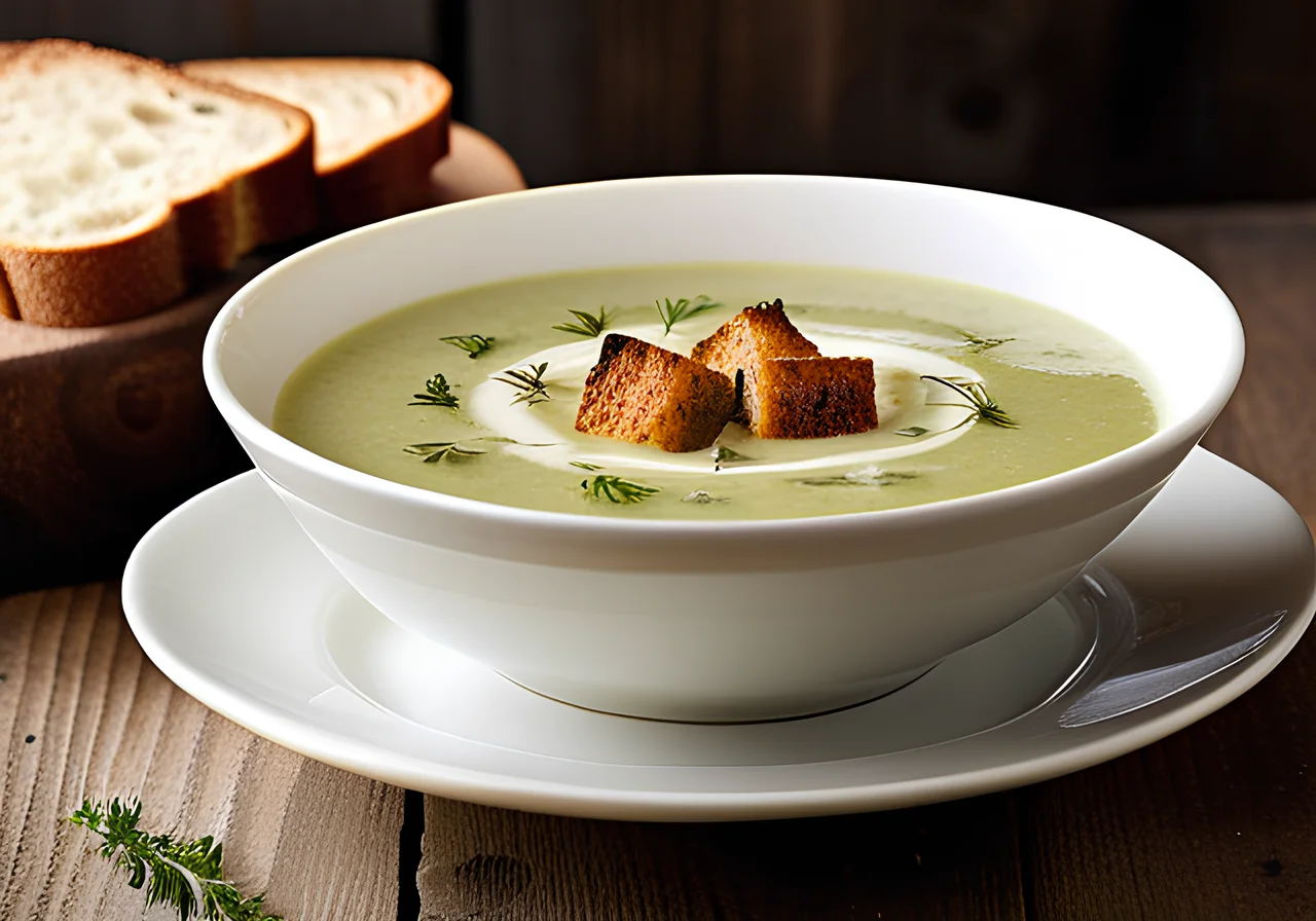 Chicory-Leek Soup