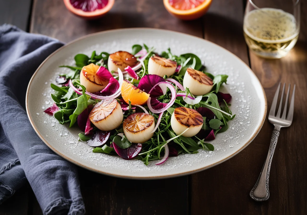 Arugula Radicchio Salad
