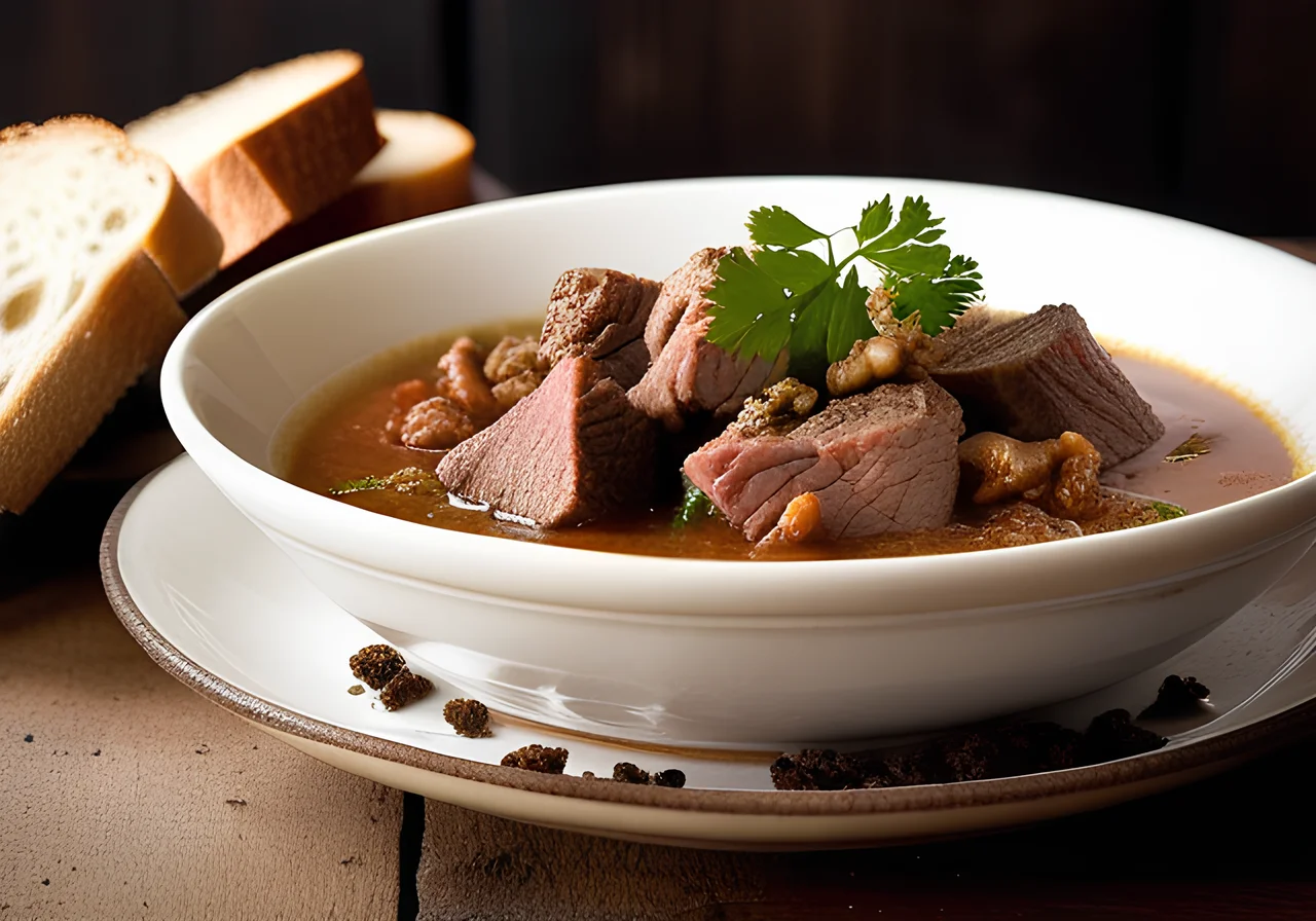 Beef Ragout with Morels