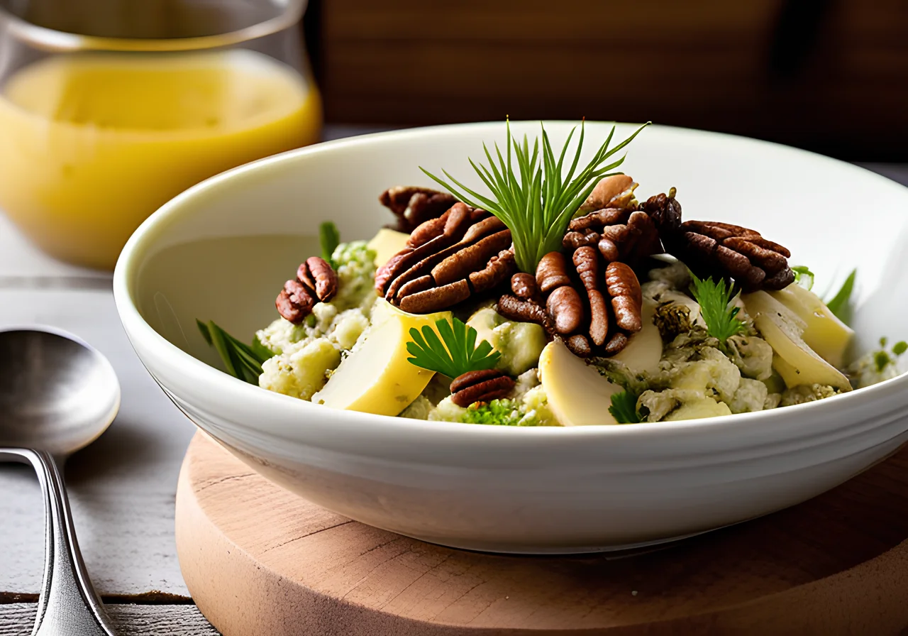 Potato Salad with Morels