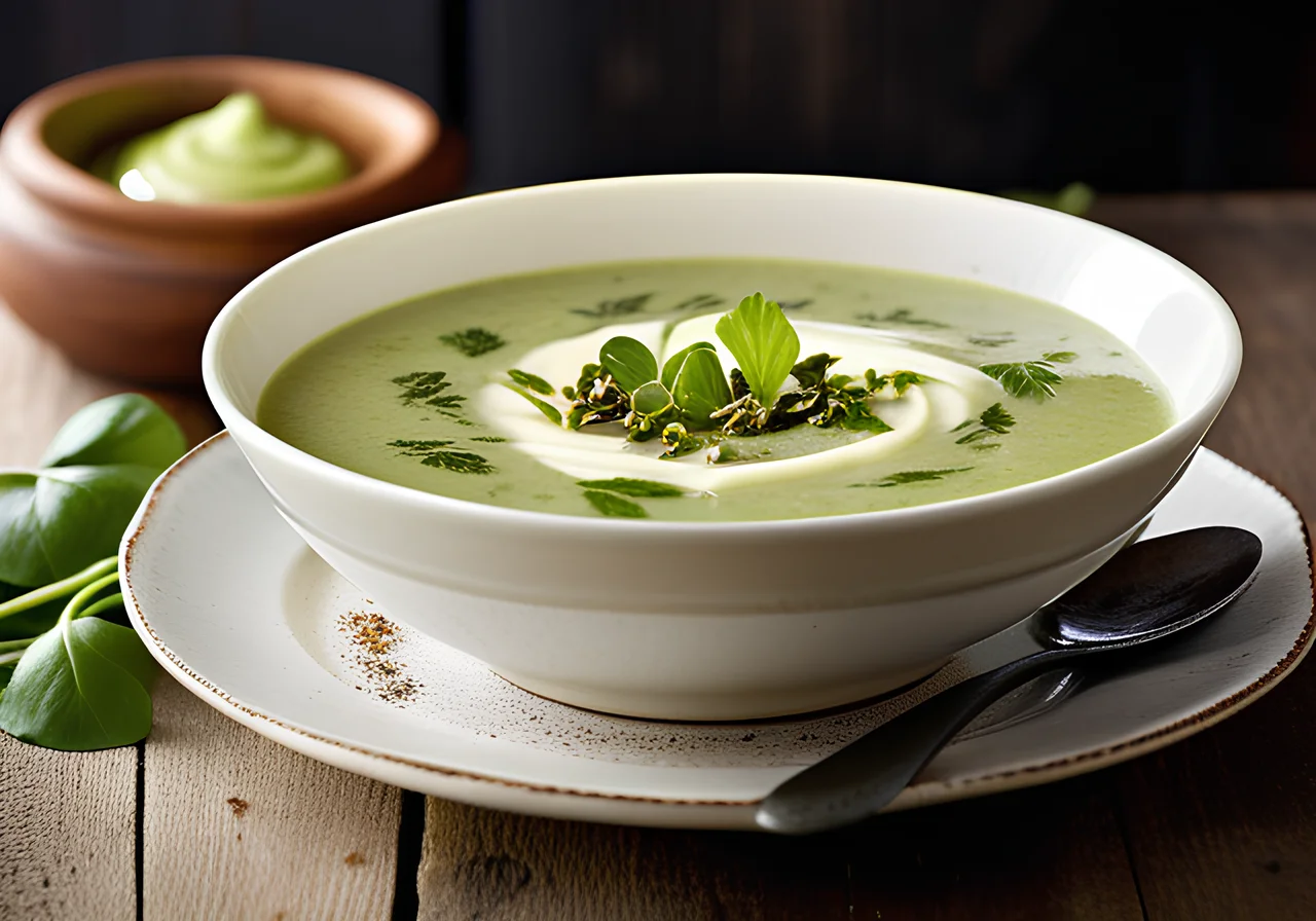 Zucchini Herb Soup