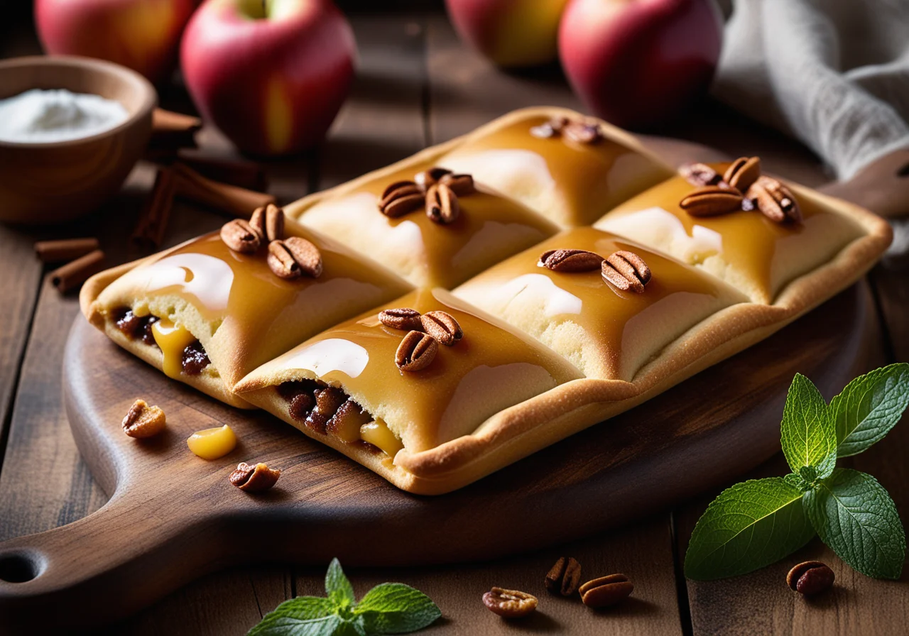 Dough Pocket with Apple Filling