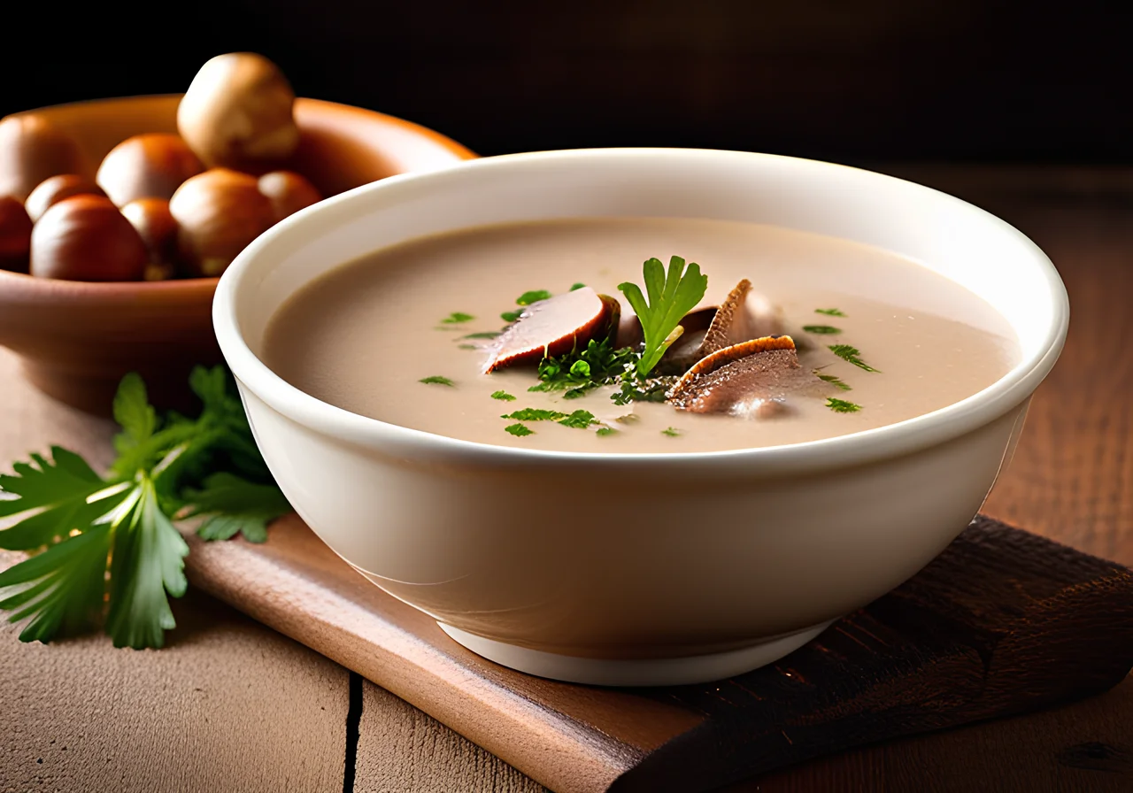 Pheasant Chestnut Soup