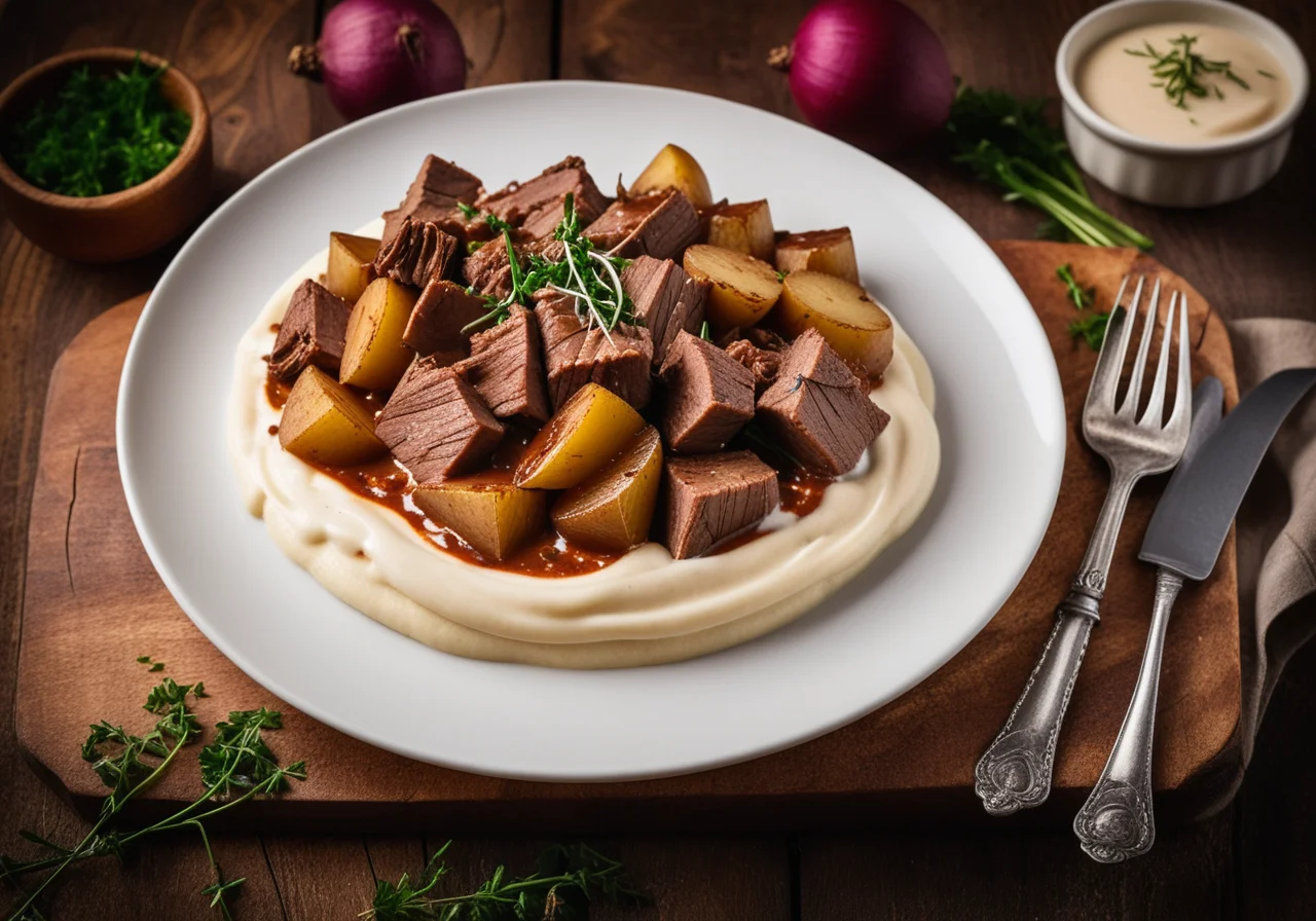 Veal Goulash with Vegetables