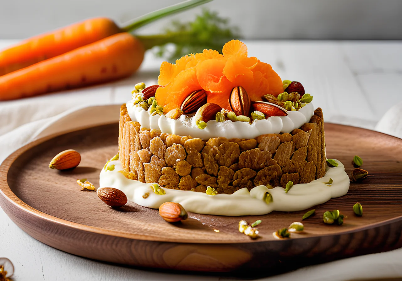 Carrot‑Almond Dessert (Halva)