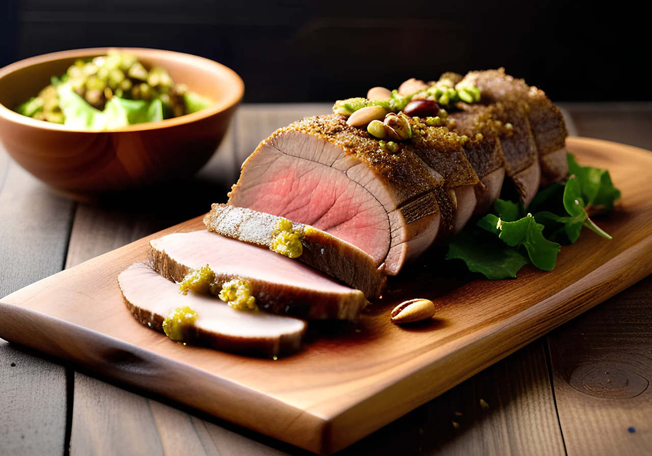 Veal Brisket Stuffed with Ground Meat