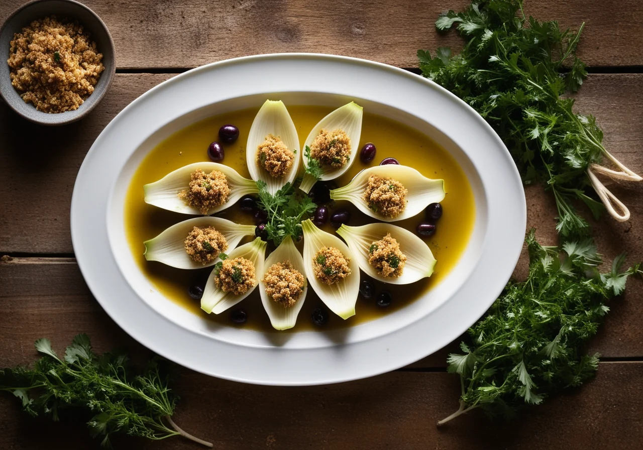 Baked Stuffed Endive