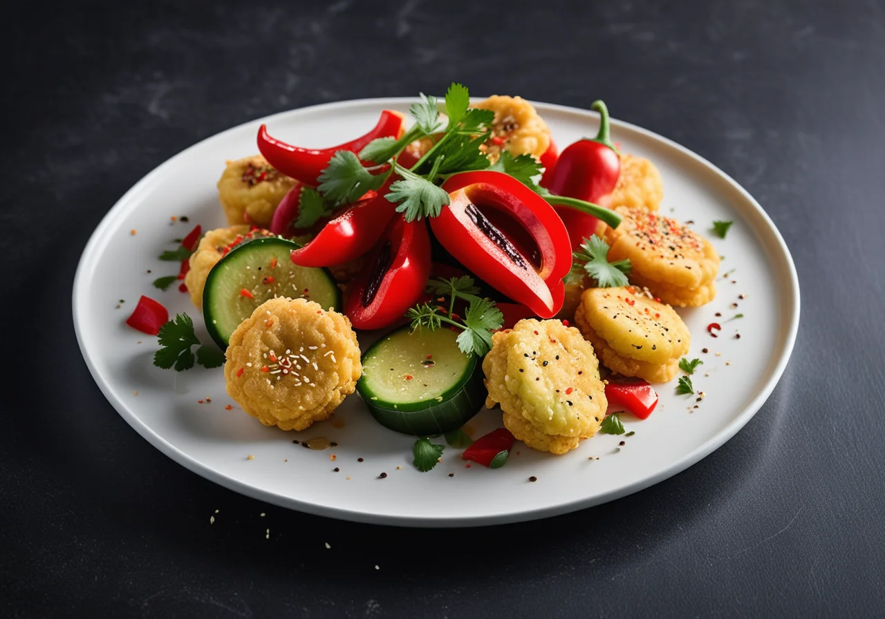 Vegetables Baked in Tempura Batter
