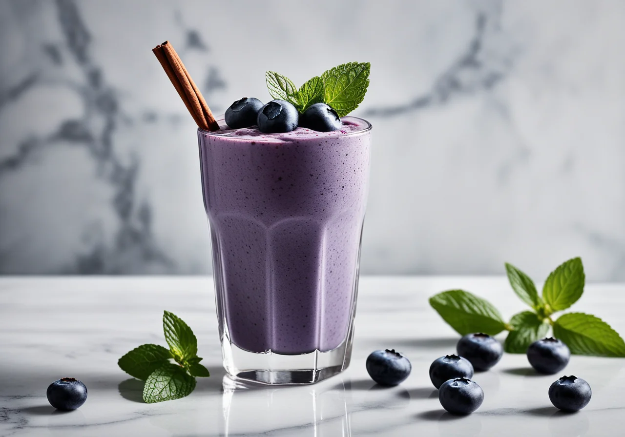 Blueberry Lassi
