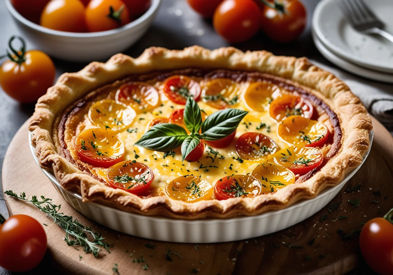 Tomato Quiche
