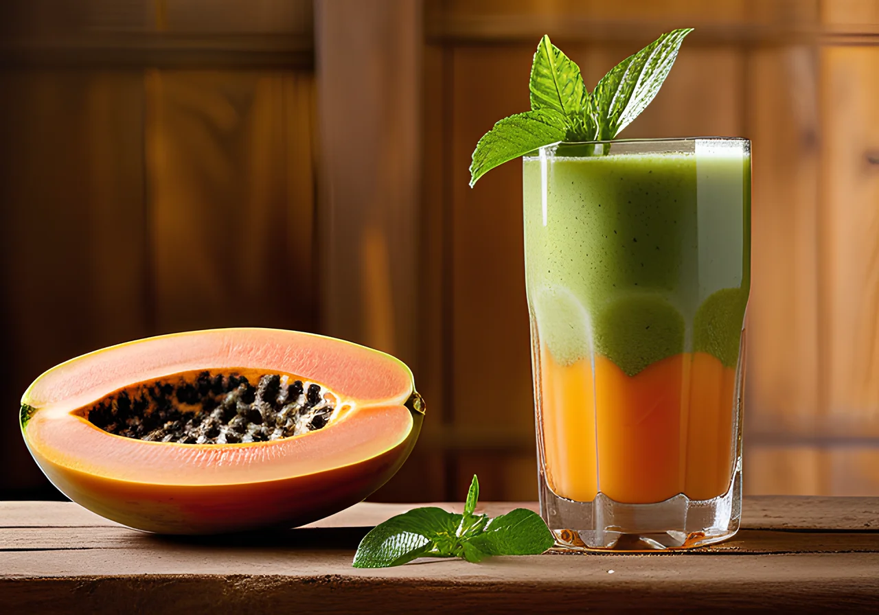 Papaya-Maracuja Smoothie